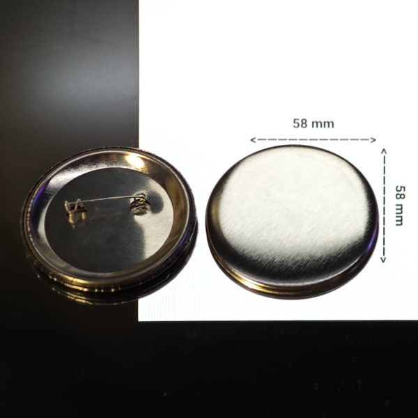 Custom Button Pin 58mm