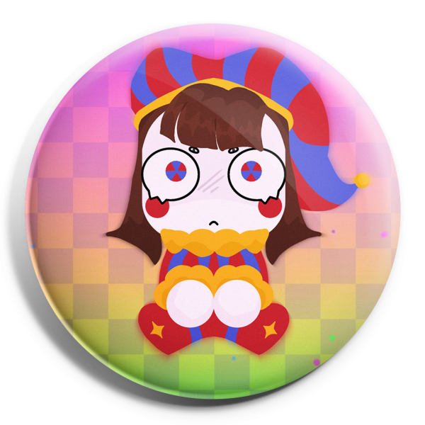 13012-3d-ROUND0 Circus clown by ★Vinny☆