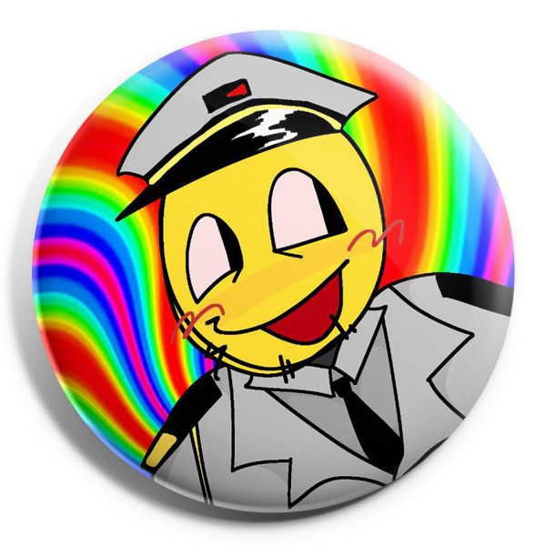 1304-3d-ROUND0 The Captain Minesweeper rainbow by ★Vinny☆